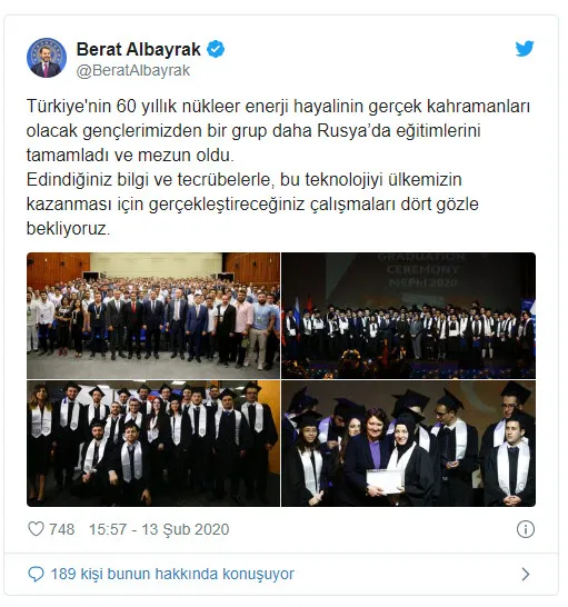 Bakan Albayrak Twitter'dan paylaştı: 60 yıllık hayalin gerçek kahramanı olacaklar-2