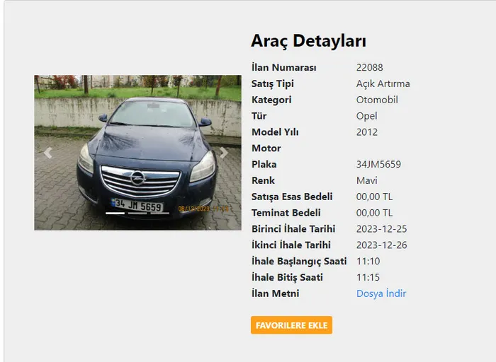 SGK 35.000 TL teminat bedeliyle BMW satıyor: SGK'dan satılık 2.el araba ilanları görücüye çıktı-8