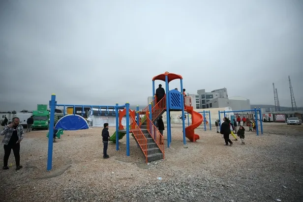 Malatya'da 200 dönüm alana kurulu konteyner kent tam kapasiteye ulaştı-2