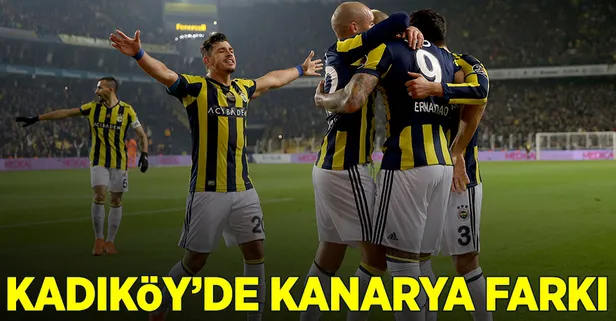 Kadıköy'de Kanarya farkı! 3 gol 3 puan