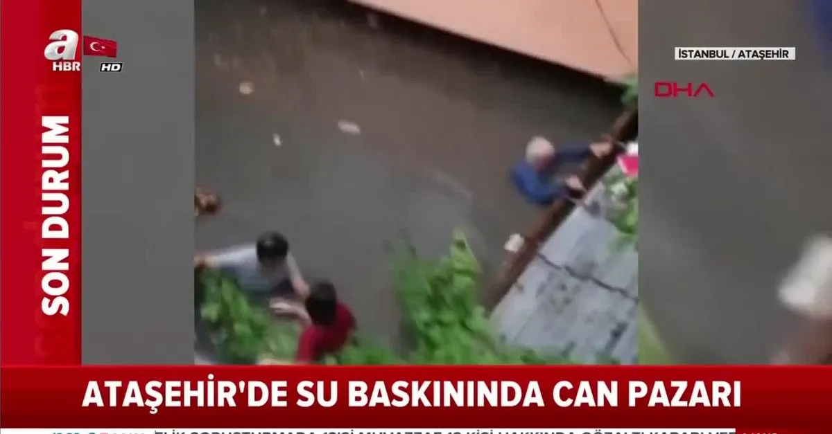 Atasehir De Su Baskininda Can Pazari Videosunu Izle Takvim Tv