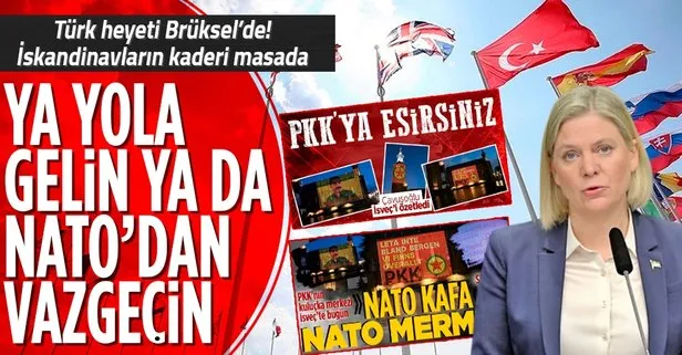 Türk heyeti NATO görüşmeleri için Brüksel’e gitti