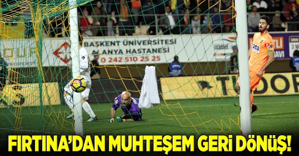 Fırtına'dan muhteşem geri dönüş!