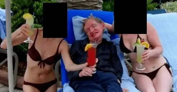 Stephen Hawking'in bikinili Epstein arşivi! Bill Gates'ten Rus kadın itirafı