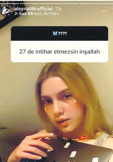 Estetik faciası mı oldu? Londra'da canı sıkılan Aleyna Tilki, sosyal medyada takipçileriyle buluştu-2