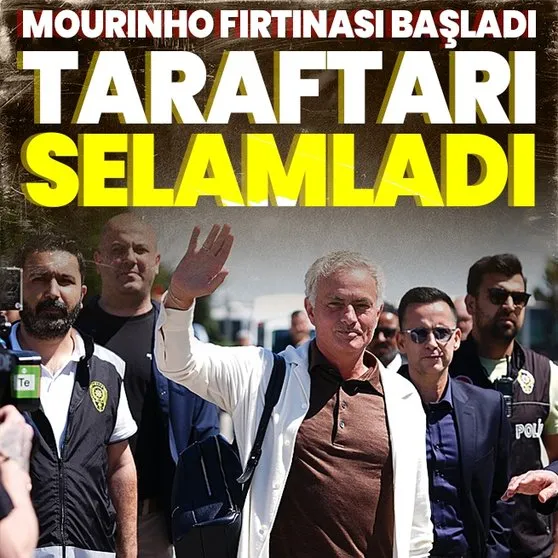 Jose Mourinho Fenerbahçe taraftarıyla buluştu!