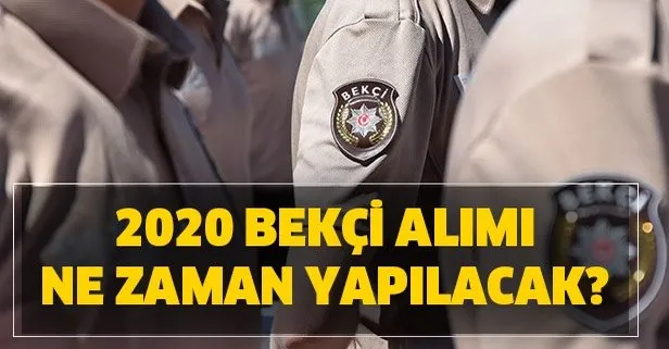 2020 EGM bekçi alımı ilanı yayınlandı mı? Bekçi alımı ne zaman başlayacak? Başvuru şartları neler?