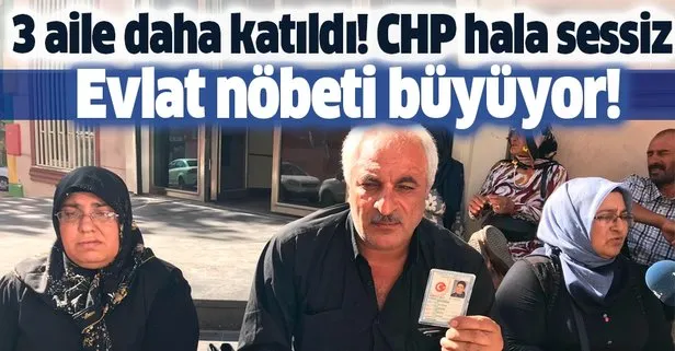 HDP Diyarbakır İl Başkanlığı binasındaki evlat nöbeti büyüyor! 3 aile daha katıldı