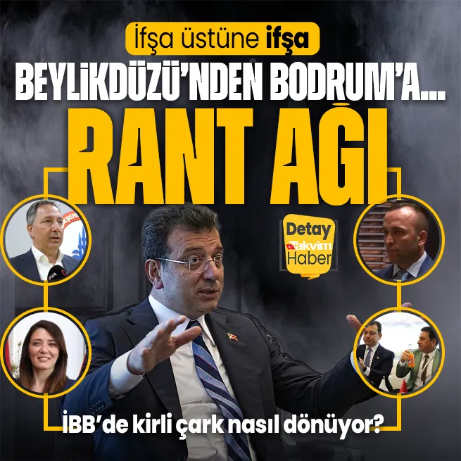 Yeni ifşa! Ekrem İmamoğlunun rant ağı! İBBden Çeşmeye kadar... Kalfa Adem, Fatih Keleş Rezzan Neslihan Vural...