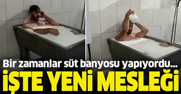 Süt banyosu görüntüleri Türkiye’nin gündemine oturmuştu! İşte o sütçünün yeni mesleği