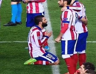 Futbolcunun 'Dua'sı..