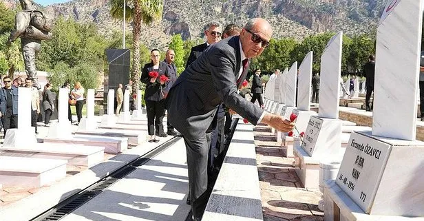 Kuzey Kıbrıs Türk Cumhuriyeti’nde 15 Temmuz şehitleri anıldı