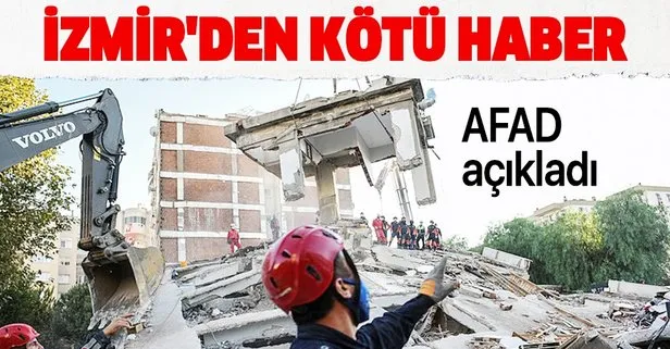 Son dakika: İzmir depreminde can kaybı arttı