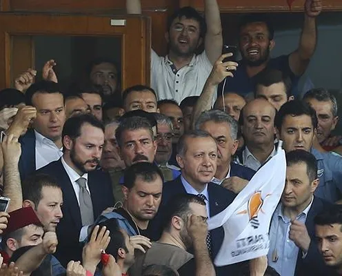 Liderimizin yanında olduğum için şükrettim