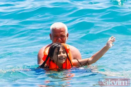 Antalya’da güneşi gören sahile koştu