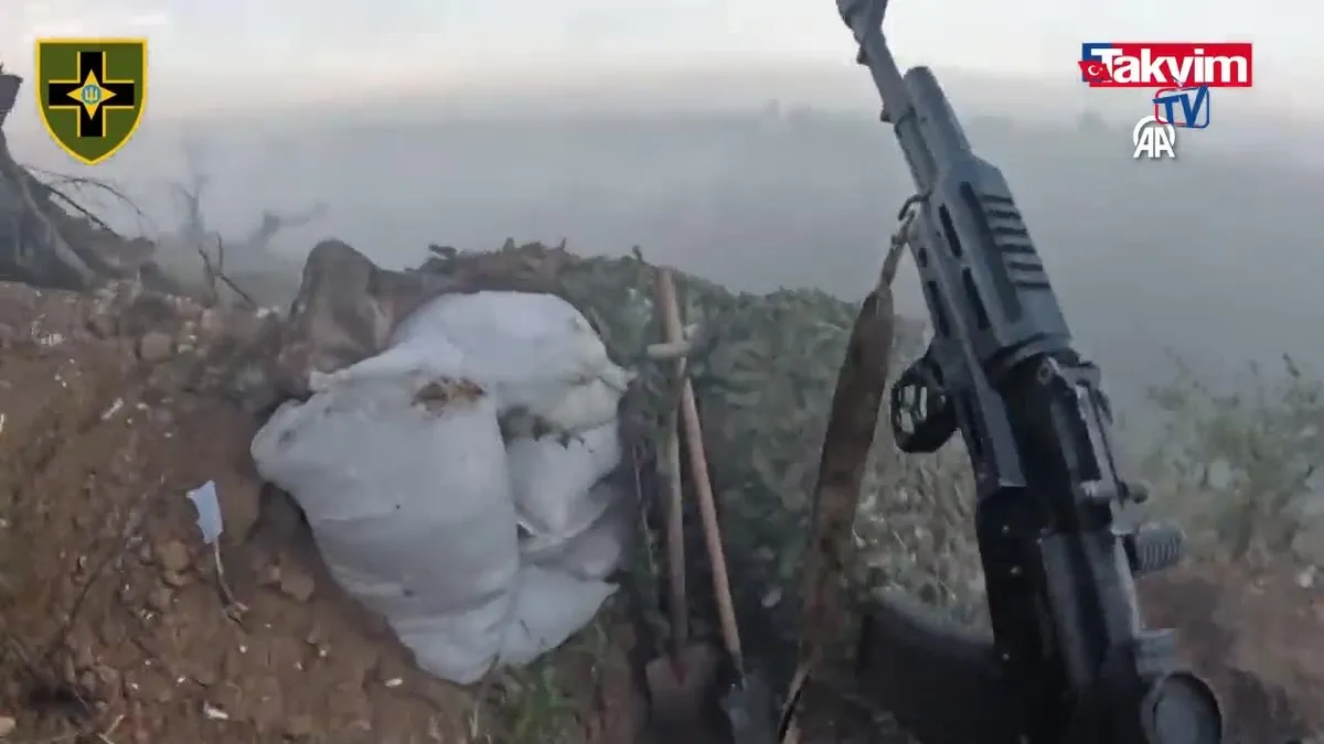 Ukrayna Kursk'taki operasyona ilişkin ilk kez görüntü paylaştı!