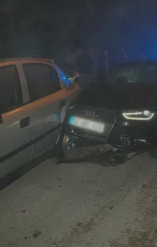 Kontrolden çıkan araç dehşet saçtı