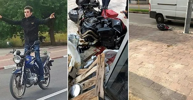 Antalya’da elektrik direğine çarpan 19 yaşındaki motosiklet sürücüsü öldü