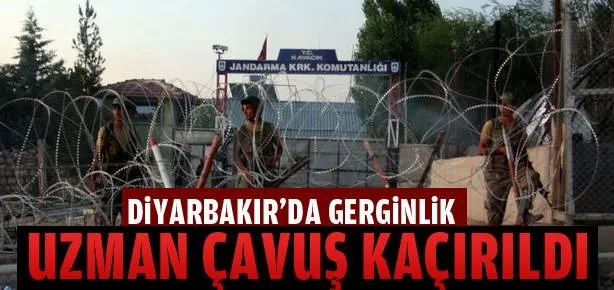 Uzman çavuş kaçırıldı