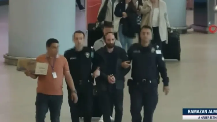 DHKP-C’li terörist Fehmi Oral Meşe’nin İstanbul Havalimanı'nda yakalandığı anlar ortaya çıktı