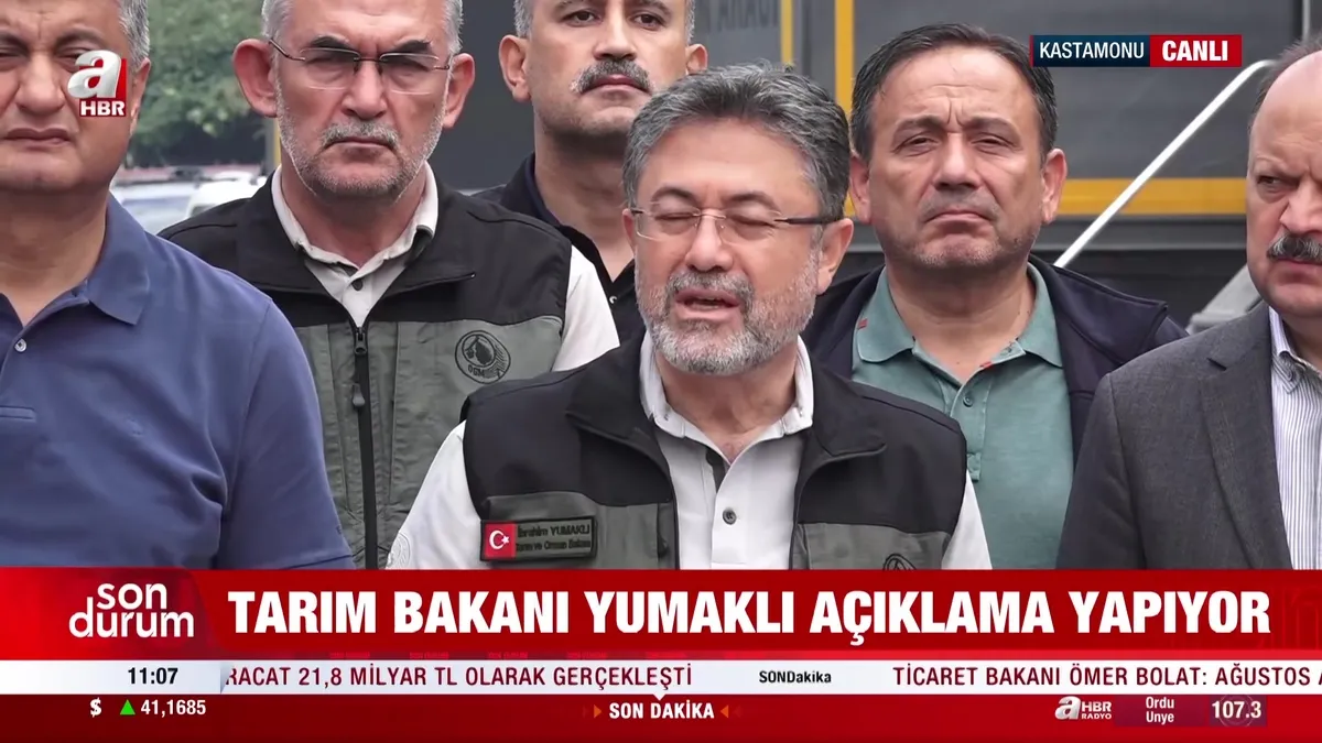 Bakan Yumaklı: Şu an aktif bir yangın yok