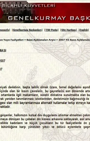 Türk demokrasi tarihinde kara gün: 27 Nisan e-muhtırası