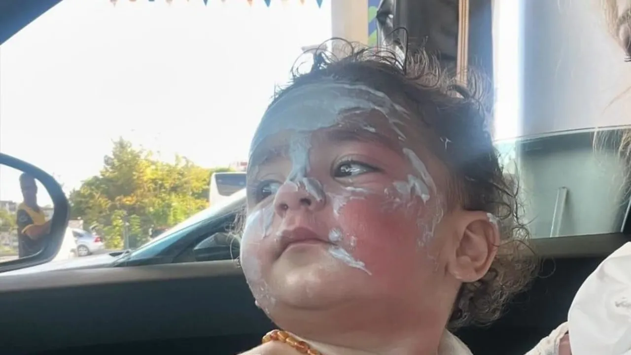 Kreşte bebeği yaktılar!