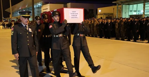 Pençe Kilit şehidi memleketine getirildi! Şehidin babasından duygu dolu sözler: Ülkesi, devleti, namusu için kahramanca şehit oldu