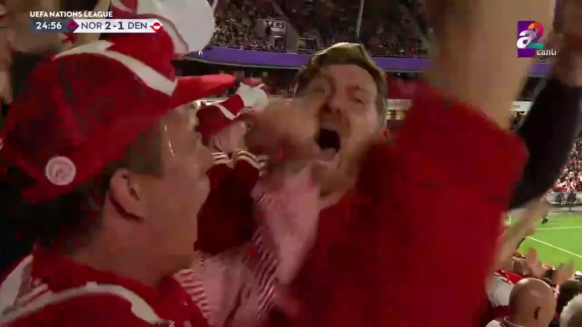 Norveç 2-1 Danimarka GOL: M. Damsgaard