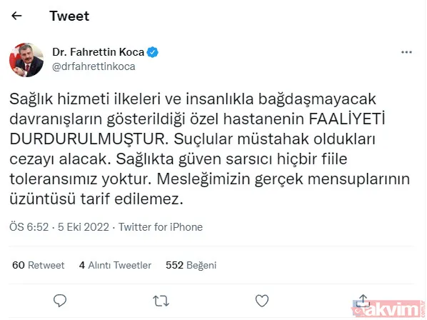 Yaşlı kadının üzerine para atıp hakaret ettiler! İğrenç görüntülerin kayda geçtiği özel Bayındır Hastanesi'nin faaliyetleri durduruldu - 15