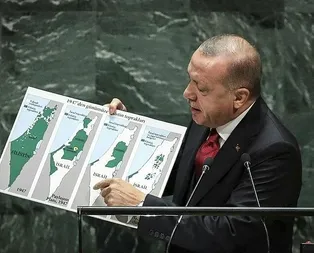 Başkan Recep Tayyip Erdoğan, İsrail’in zulmünü 74. BM Genel Kurulu’nda dünyaya haykırdı