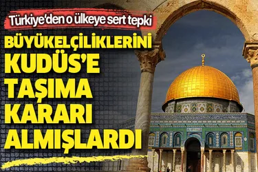 Türkiye'den Moldova'nın "Kudüs" kararına tepki