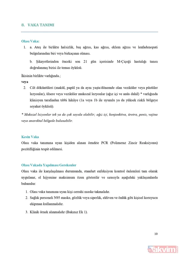 Sağlık Bakanlığı Maymun Çiçeği (MPOX) rehberi yayımladı! İşte virüsün bulaşma yolları, belirtileri ve tedavisi... - 15