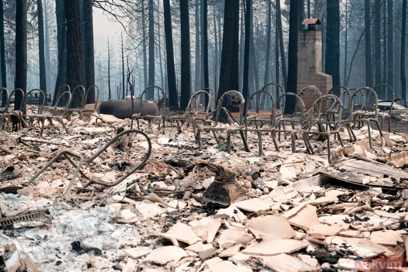 ABD’nin California eyaleti alev alev! 50 binden fazla hanede elektrik yok