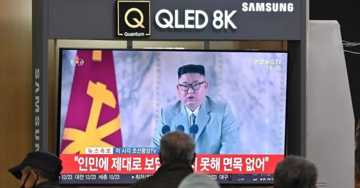 Kim Jong Un halktan gözyaşları içinde özür diledi!