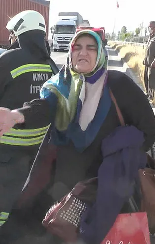 Kaza sonrası şoka girdi! Yer: Konya