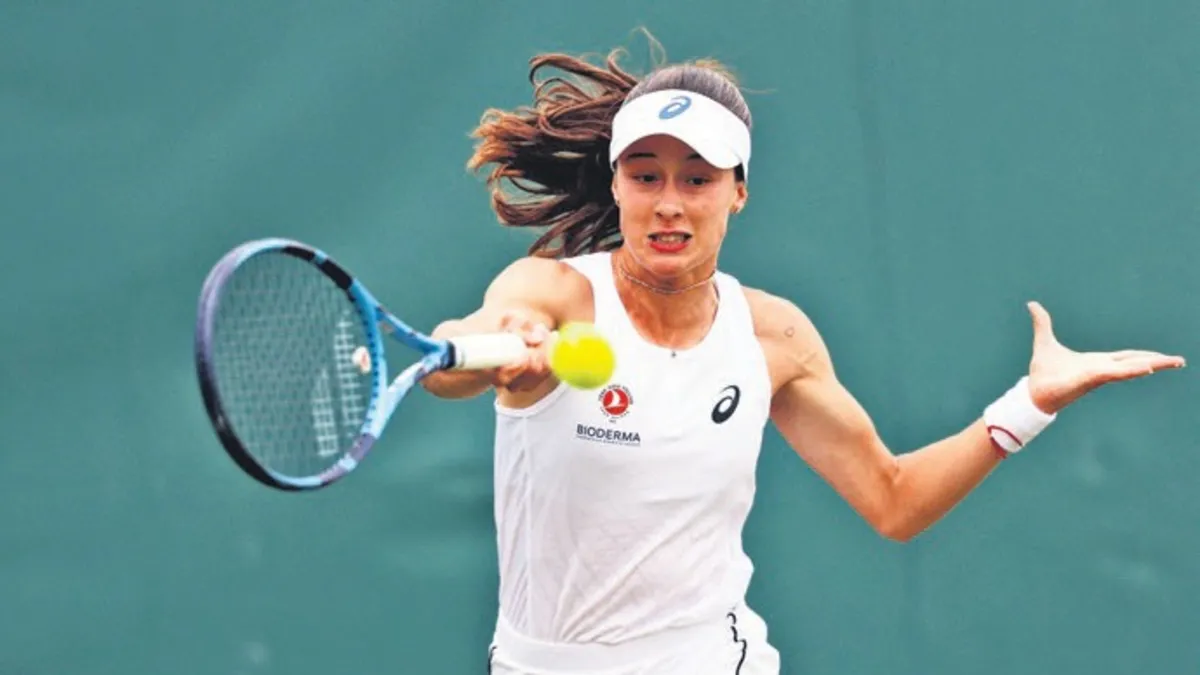 Zeynep Sönmez Çin Açık'ta 3. tura yükseldi