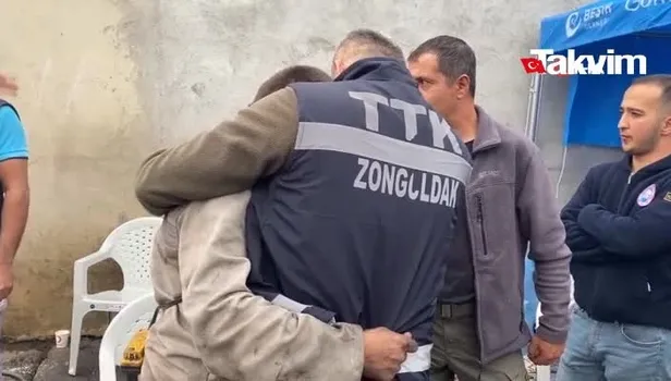 AMASRA FACİASI! Madene inip yukarı çıkan maden işçisi gözyaşlarına boğuldu