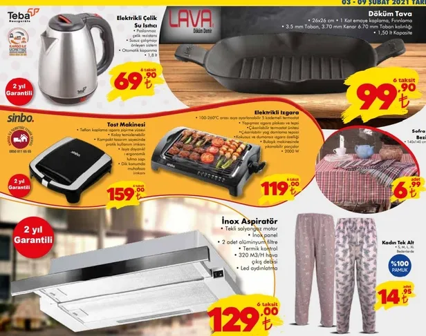 ŞOK aktüel ürünler kataloğu 5 Şubat 2021 yine dopdolu! ŞOK hafta sonu fırsatları dikkat çekiyor!-6