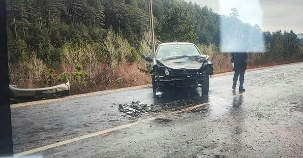 Kastamonu’da iki ayrı trafik kazası! 1 kişi yaralandı