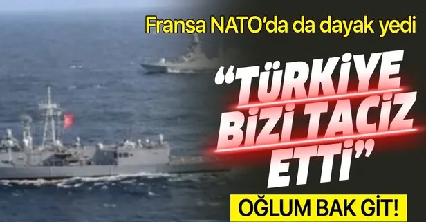 Fransa’nın Türk fırkateynleri savaş gemimizi taciz etti şikayeti NATO’dan döndü