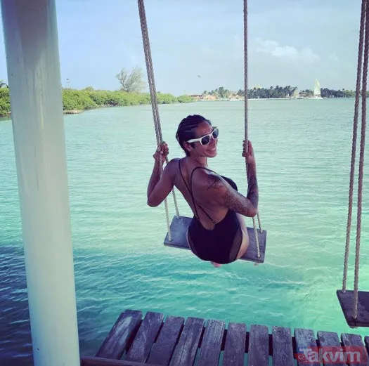 Bir Zamanlar Kıbrıs'ın Samson'u Tayanç Ayaydın'ın yabancı eşi hayran bıraktı! İşte Tayanç Ayaydın'ın eşi Sally Ghalayini - 23