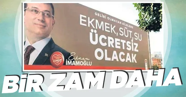 CHP'li İBB'den halk ekmeğe %60 zam! 2 yılda 51 üründe yüzde 192.46 artış...