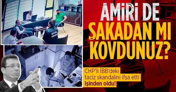 CHP’li İBB’deki tacizi ifşa etti işinden oldu