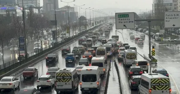 İstanbul'da trafik yoğunluğu yüzde 87'ye ulaştı