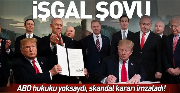 Son dakika:  ABD Başkanı Donald Trump: İsrail’in Golan Tepeleri’ndeki hakimiyetini tanıdım