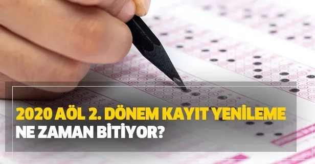 Meb Den Acik Lise Ogrencilerine Son Dakika Uyarisi 2020 Aol 2 Donem Kayit Yenileme Ne Zaman Bitiyor Takvim
