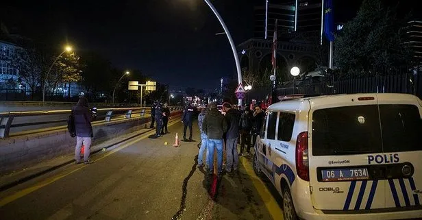 Ankara’da elçilik önünde silah sesleri! Polis alarma geçti