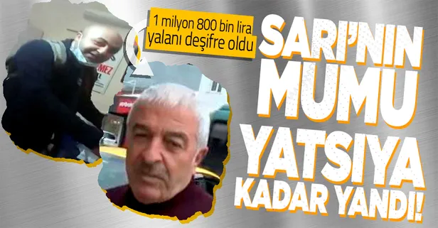 Son dakika: İstanbul Sarıyer'de takside unutulan 1 milyon 800 bin lira olayı yalan çıktı!