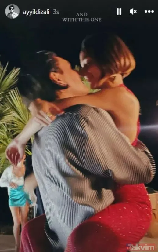 Zeynep Bastık ve yeni sevgilisi aşka geldi! Zeynep yeni aşkı Ali Can Ayyıldız'ın boynuna sarıldı öpmelere doyamadı! - 6